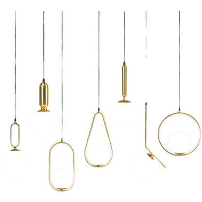 Nordic-Style Minimalist Pendant Light for Bedroom
