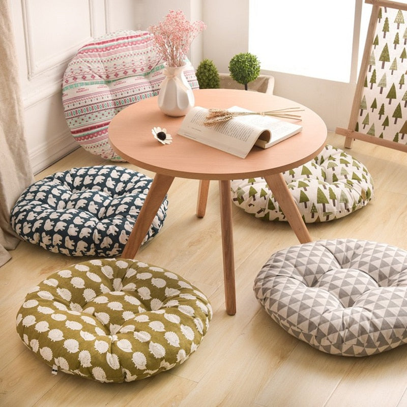 Silk Cotton Core Seat Cushion