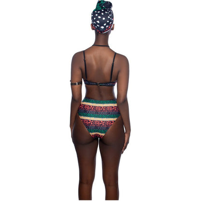 Tribal Print Bikini Set