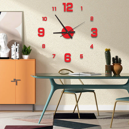 Modern Creative Quartz Wall Clock for Living Room