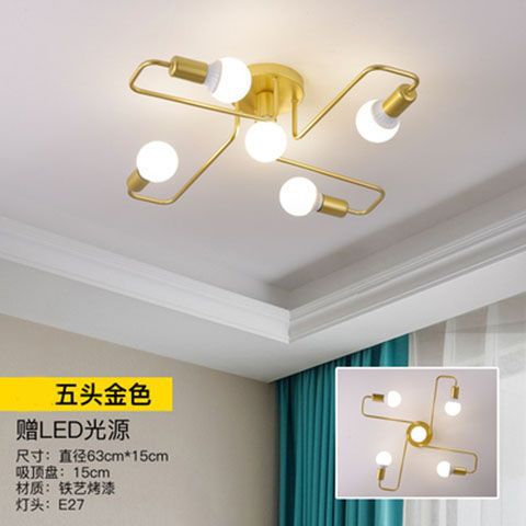 Modern Minimalist LED Ceiling Light for Bedroom and Living Room
