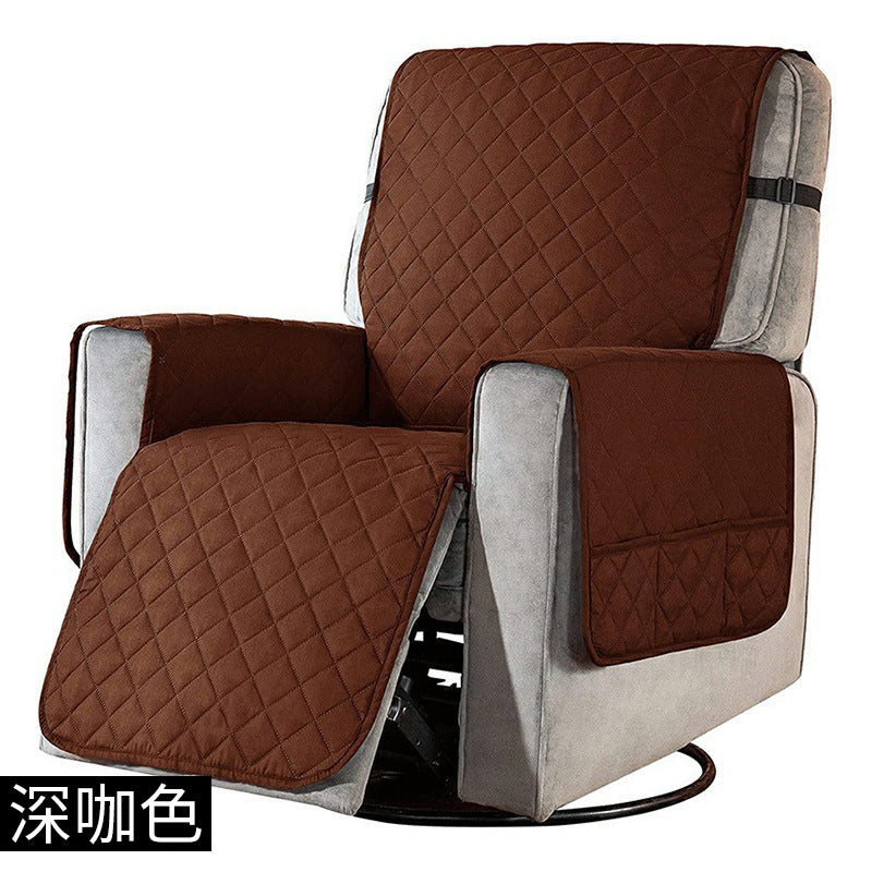 Knitted Universal Sofa Cover for Armchair (Solid Color)