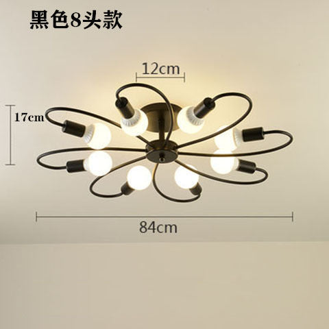 Modern Minimalist LED Ceiling Light for Bedroom and Living Room