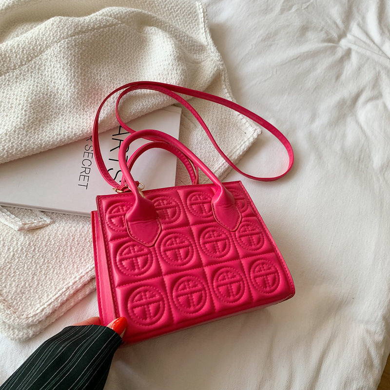 High-End Women's Versatile Square Messenger Handbag