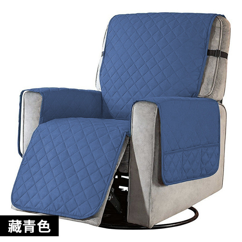 Knitted Universal Sofa Cover for Armchair (Solid Color)