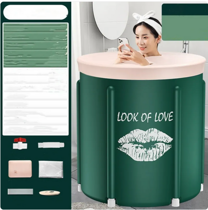 Foldable Heated Bathtub