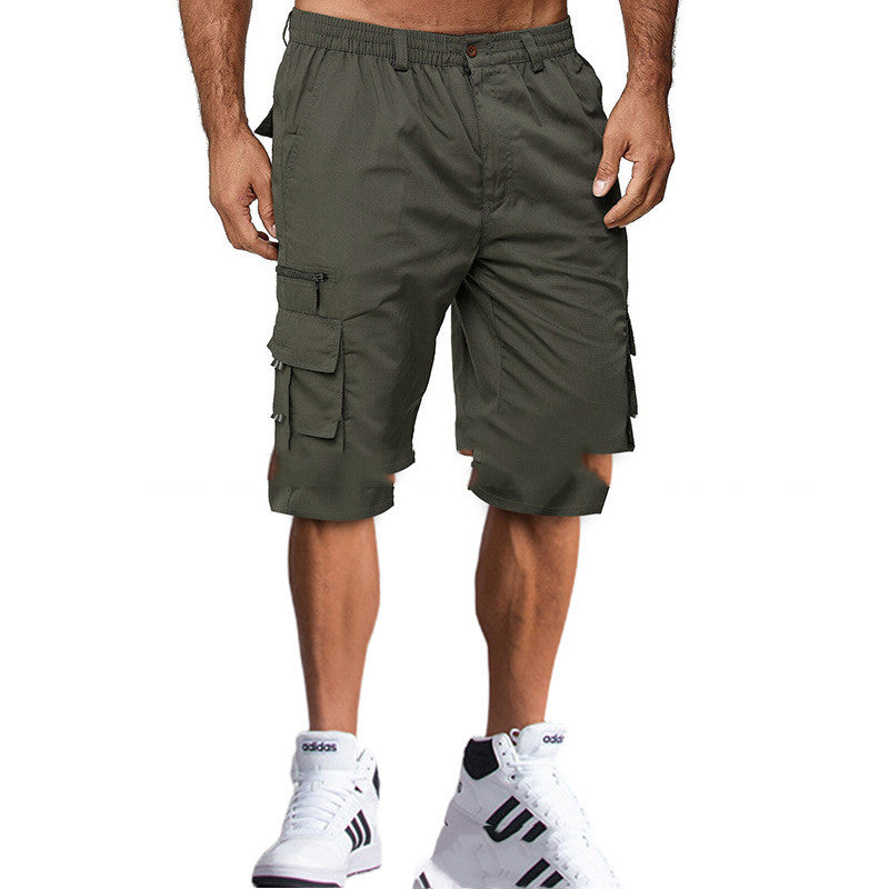 Men's Adventure-Ready Multi-Pocket Cargo Shorts
