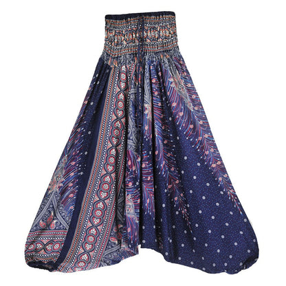 Boho Big Crotch Yoga Pants Jumpsuit