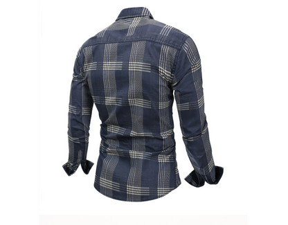 Long Sleeve Plaid Shirt
