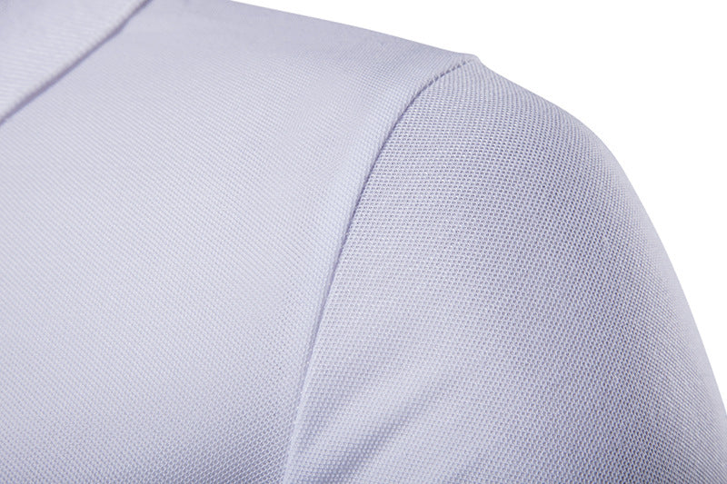 Men's Polo Shirt with Collar, Short Sleeve T-Shirt