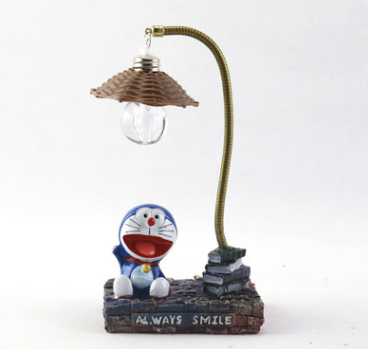Resin Street Lamp, Doreamon LED Night Light Decor