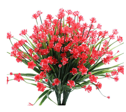 Artificial Flowers for Outdoor Decorations (Single Piece)