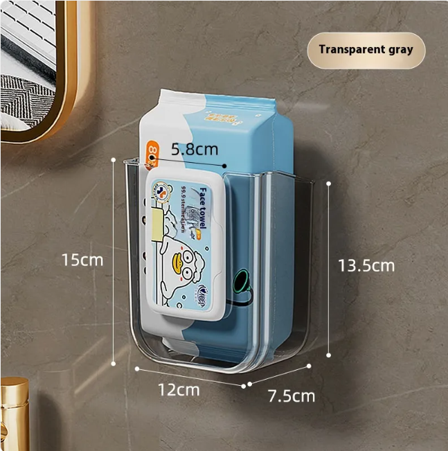 Punch-Free U-Shaped Wet Wipes & Storage Box