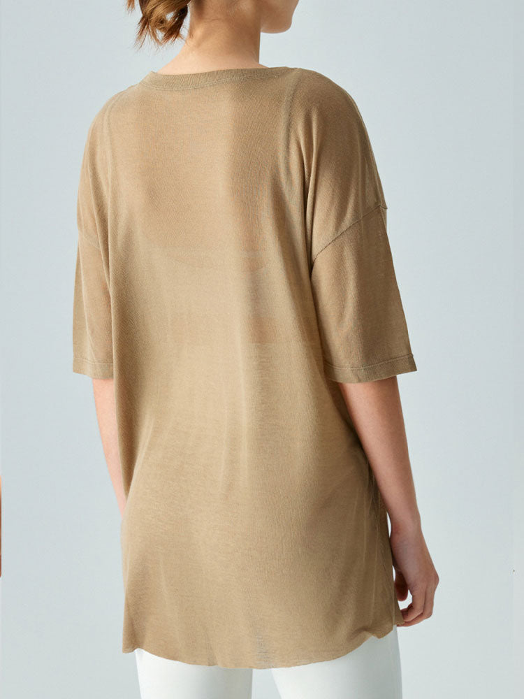Lightweight Loose Yoga Cover-Up for Women