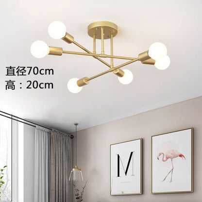 Modern Minimalist LED Ceiling Light for Bedroom and Living Room