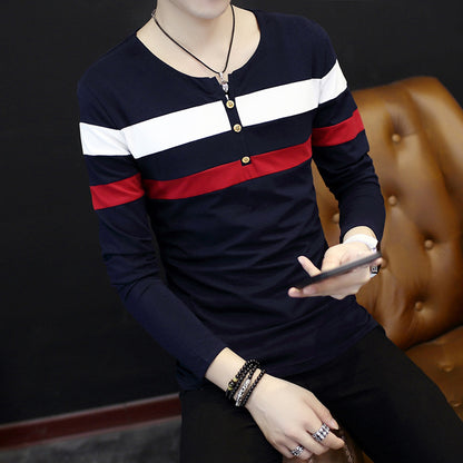 Men's Slim-Fit Long Sleeve T-Shirt