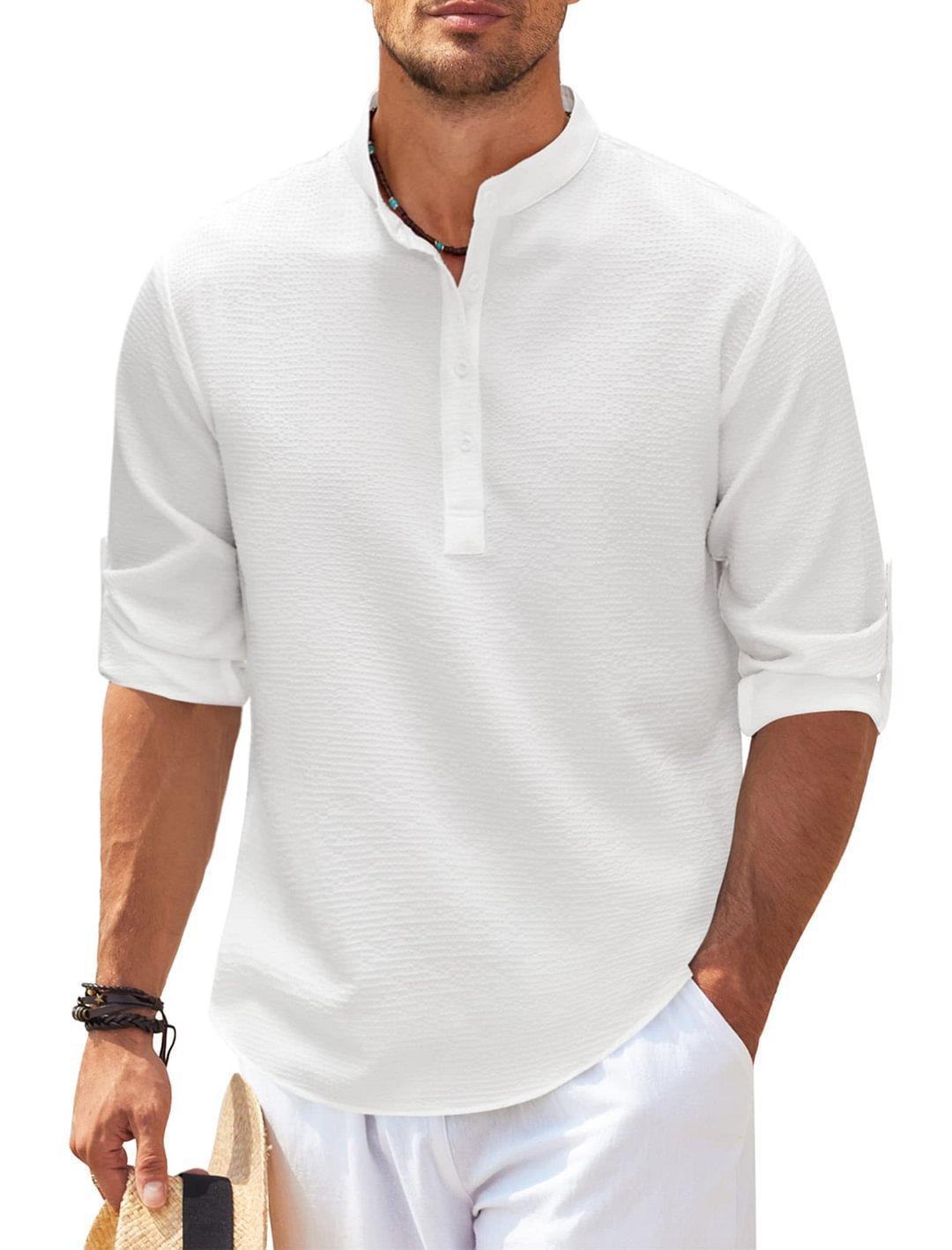 Pineapple Collar Casual Shirt