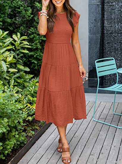 BohoBreeze Midi Outfit