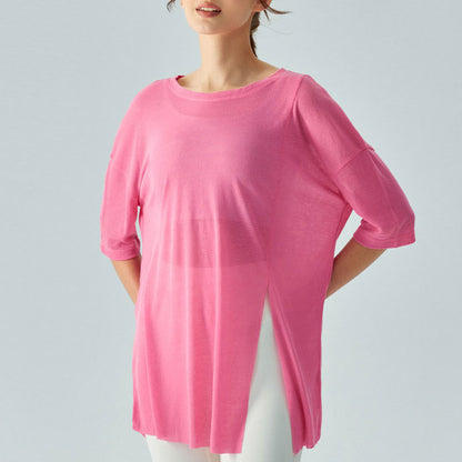 Lightweight Loose Yoga Cover-Up for Women