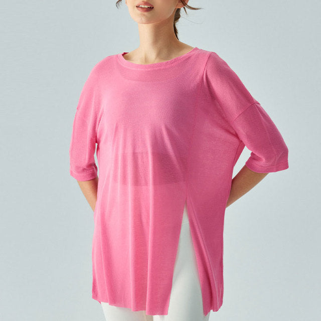 Lightweight Loose Yoga Cover-Up for Women