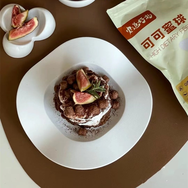 Ceramic Dish Set for Snacks and Seasoning Plates