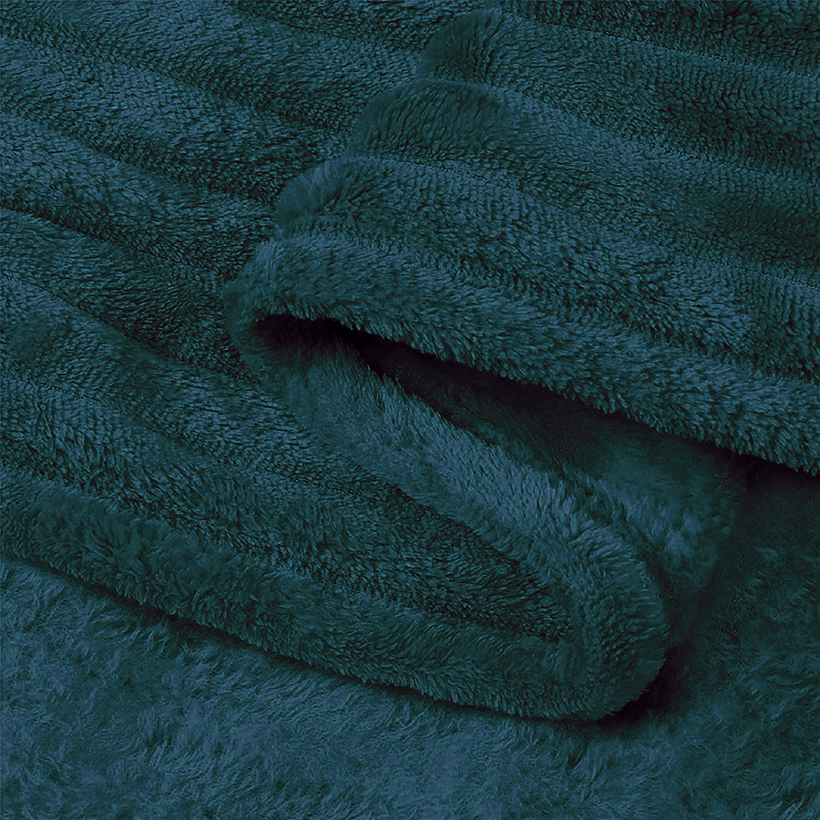 Ultra-Soft Silk Flannel Blanket for All Seasons