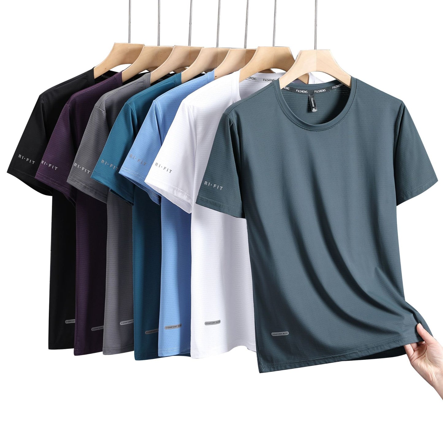 Men's and Women's Breathable Quick-Dry Sports T-Shirt