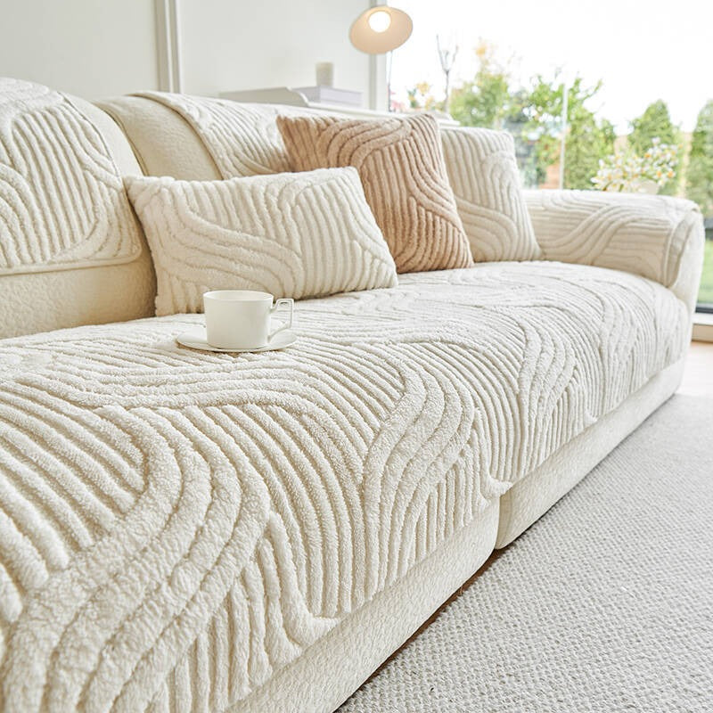 Thick Plush Non-Slip Sofa Cushion