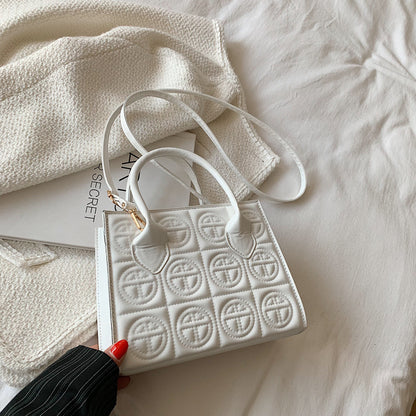High-End Women's Versatile Square Messenger Handbag