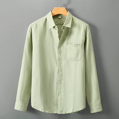 Breezy Linen Long-Sleeve