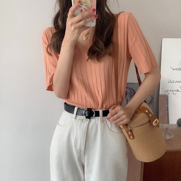 Ice Silk Summer Chic Tee