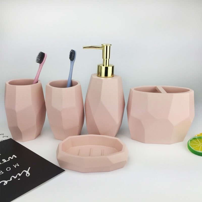Couple Toothbrushing Cup Set