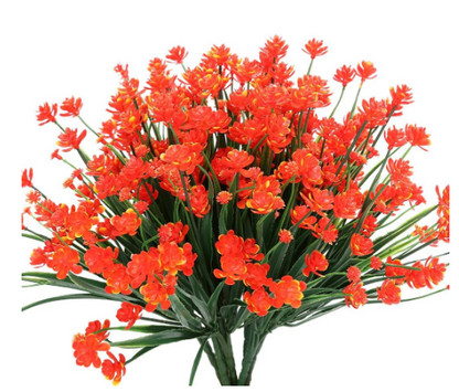 Artificial Flowers for Outdoor Decorations (Single Piece)