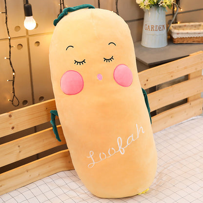 Narrow Eyes Vegetable Pillow - New Design