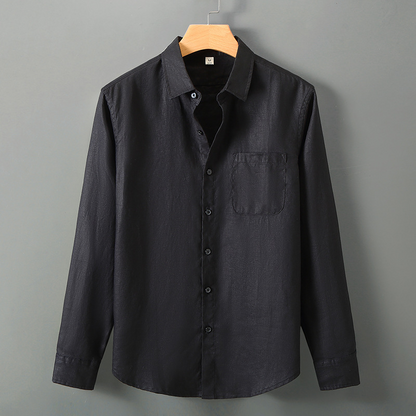 Breezy Linen Long-Sleeve