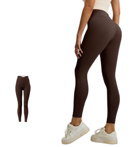 Seamless High Waist Peach Yoga Leggings