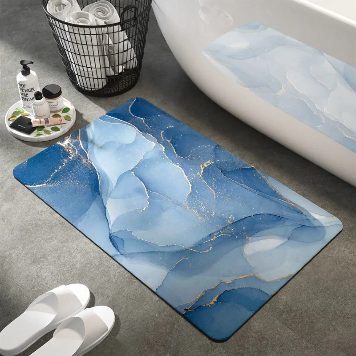 Diatom Ooze Bathroom Absorbent Non-slip Floor Mat