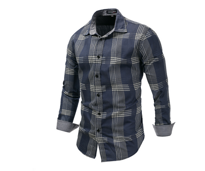 Long Sleeve Plaid Shirt