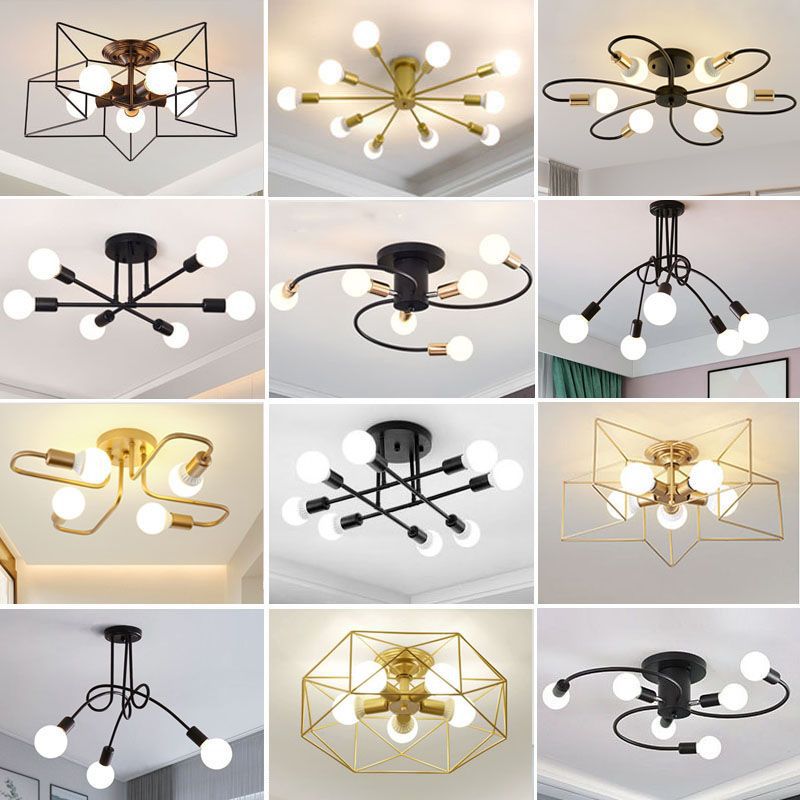 Modern Minimalist LED Ceiling Light for Bedroom and Living Room