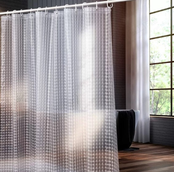 Transparent Waterproof Bath Curtain Liner
