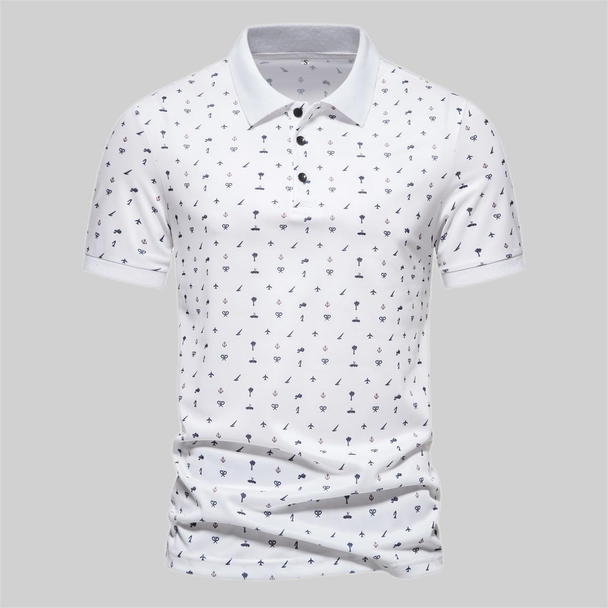 Men's Casual Polo Shirt - Comfortable & Versatile Top