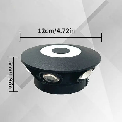 1pc Waterproof LED Wall Lamp for Outdoor and Indoor Use