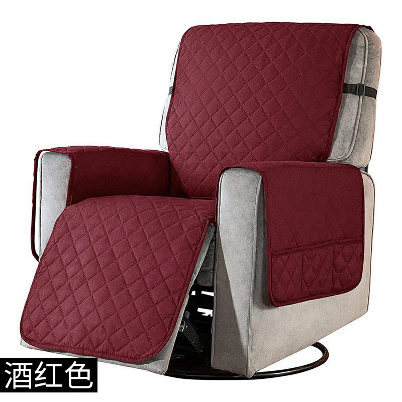 Knitted Universal Sofa Cover for Armchair (Solid Color)