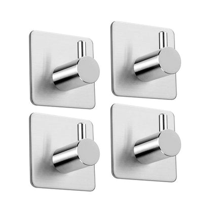 304 Stainless Steel Square Adhesive Coat Hook