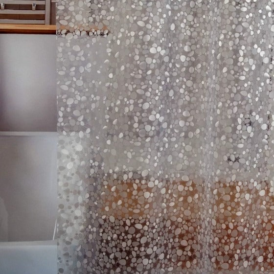 Transparent Waterproof Bath Curtain Liner