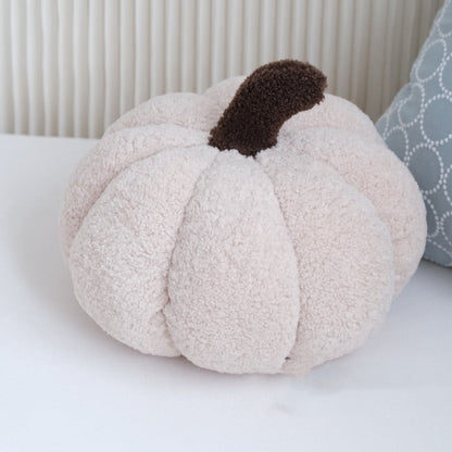 Pumpkin Shaped Caramel Cushion Pillow for Home Decor