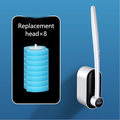 Disposable Toilet Cleaning Brush Set