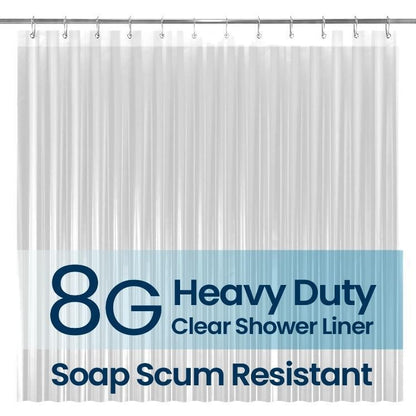 Transparent Waterproof Bath Curtain Liner