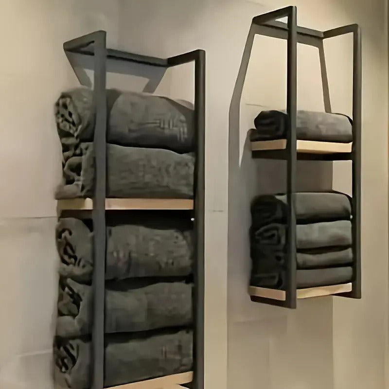Bathroom Wall Towel Rack