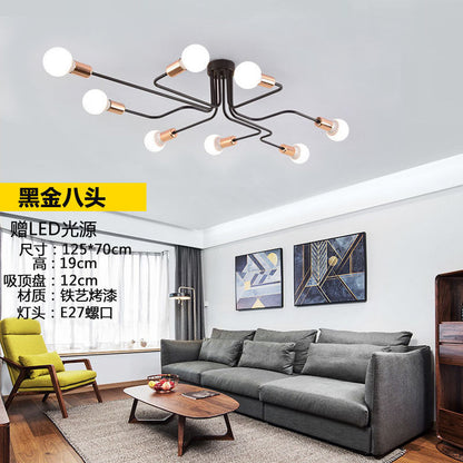 Modern Minimalist LED Ceiling Light for Bedroom and Living Room
